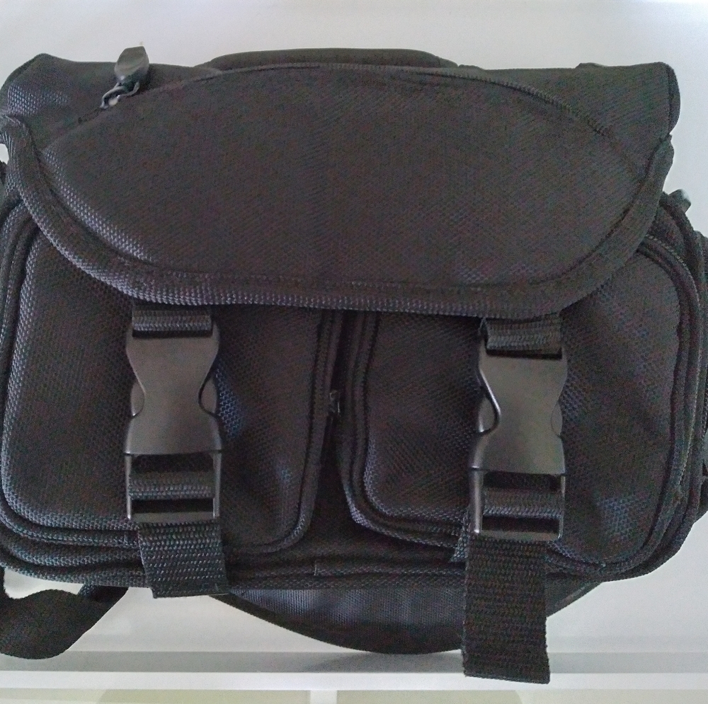 Blacks Canvas Camera Bag- Like New